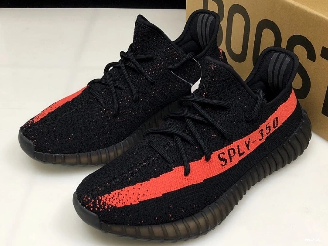 350 V2 Yeezy Black Red Adidas Boost BY9612 Core 0722